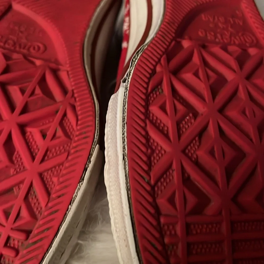 Chuck Taylor Converse High Top Aids Awareness JoinRed (Product) Red All Star Big